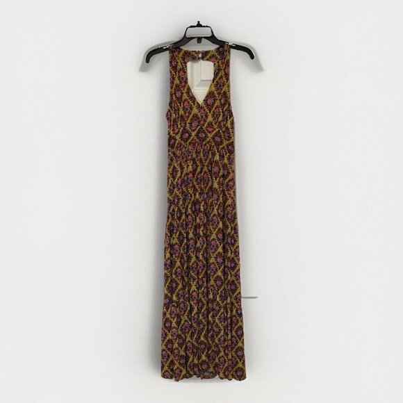 Anthropologie Dresses & Skirts - MAEVE Anthropologie Dress S Luella Mustard Yellow Floral Maxi  NWT Bohemian